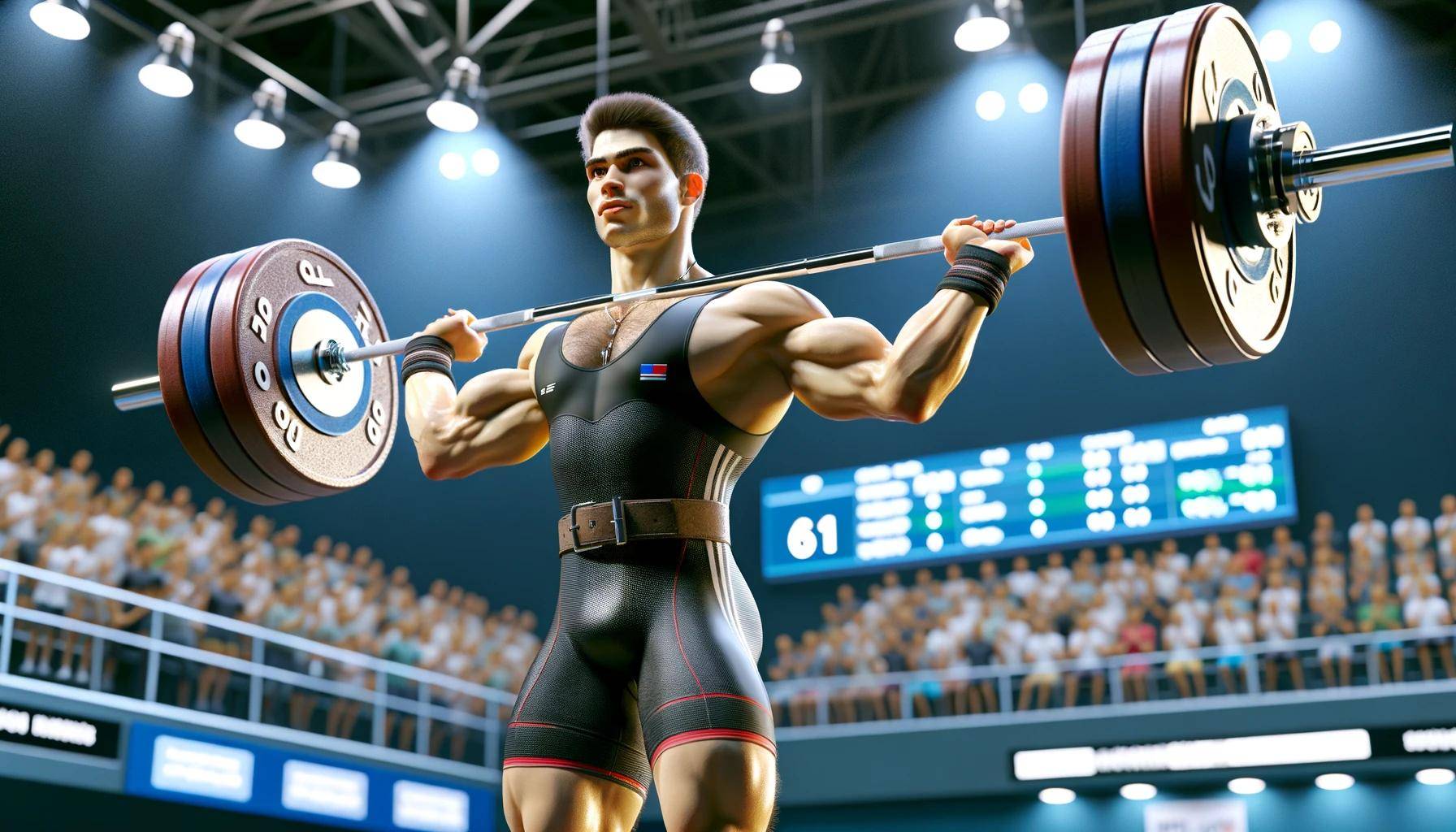 开云平台-俄罗斯举重选手力挫对手，夺得金牌